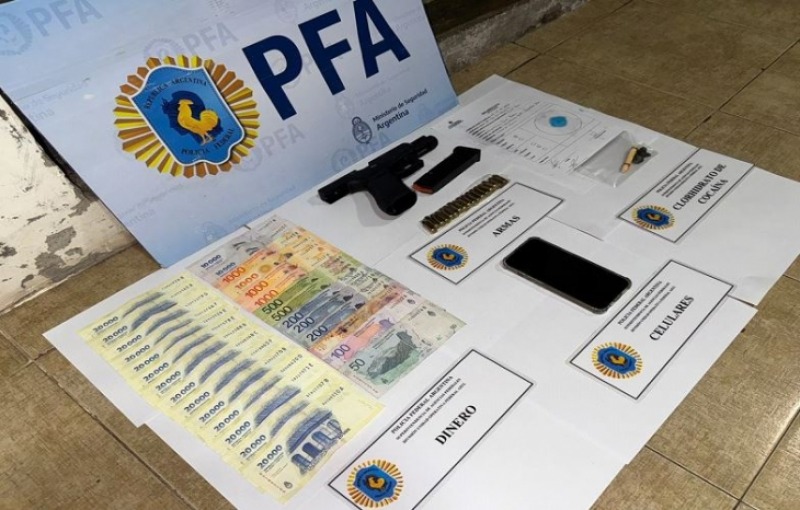 El aprehendido por narcomenudeo es polica del GAD